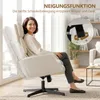 HOMCOM Relaxsessel mit Hocker, Fernsehsessel mit hoher Produktbild-Vorschau 6
