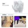 Baumwollhandschuhe weiß Größe XL, 10 Paar Weiße Handschuhe Produktbild-Vorschau 6