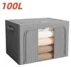 Zimilo 100L Opvouwbare opbergbox voor kleding met Productafbeelding-voorbeeld 1
