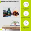 ARTland Poster Kölner Dom Skyline 3 Größe: 30x20 cm Produktbild-Vorschau 2