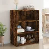 Sideboard Räuchereiche 70x41x93 cm Holzwerkstoff Produktbild-Vorschau 2