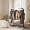 SONGMICS věšák na oblečení, tyč na šaty na kolečkách, věšák Náhled obrázku produktu 1
