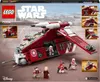 The image shows the packaging of a LEGO Star Wars Gunship set, with the main product prominently displayed. Produktbild-Vorschau