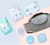 Bolsas multifuncionales para cochecitos de bebé, color gris Vista previa de la imagen del producto 3