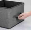 Aufbewahrungsbox Stoffbox 2er Set mit Griff Kunstfaser Produktbild-Vorschau 4