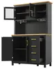 Szafka kuchenna Buffet 105,5 x 40 x 180 cm – kredens w Podgląd zdjęcia produktu 10