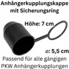 Anhängerkupplung Abdeckung Schutzkappe Abdeckkappe Kappe Produktbild-Vorschau 2