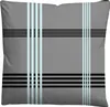A pillow with a plaid pattern. Produktbild-Vorschau