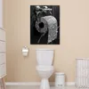Wanddeko 50x70 cm - BadezimmerWC-Rolle, Leinwand Bilder, Produktbild-Vorschau 5