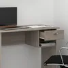 A close-up view of a desk with a laptop and an open drawer. Náhled obrázku produktu