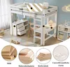 Letto a castello Flieks 90x200cm con scrivania, letto a Anteprima dell’immagine prodotto 6