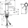 hansgrohe Tecturis S Einhebel-Waschtischmischer 80 Produktbild-Vorschau 7