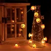 Guirnalda de luces LED con forma de calabaza para Vista previa de la imagen del producto 5