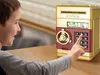 Verk 01938 Detská pokladnička trezor zlatá Náhľad obrázku produktu 13