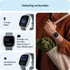 Fitbit Versa 4 Waterfall Blue/Platinum Produktbild-Vorschau 6