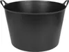 Eimer Strend Pro Flexi, schwarz, Bau, mit Ohren, 51,5x39 Produktbild-Vorschau 1