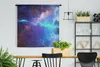 MuchoWow® Wandteppich Wandbehang Sterne - Weltraum - Blau Produktbild-Vorschau 2