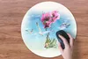 MuchoWow® Mauspad Mousepad Blume - Boot - Vogel 50x50 cm - Produktbild-Vorschau 3