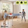 HyperMotion Mini Tischtennisplatte klappbar 137x76x69 cm – Produktbild-Vorschau 3