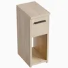 Nočný stolík - 20x30x55 cm - dub Torro - úzky - loftový Náhľad obrázku produktu 4