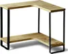 LS-LebenStil Küchenregal Eckregal Holz 30cm Stehendes Produktbild-Vorschau 2
