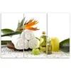 Triptychon auf leinwand religiös - weiß 60x40 cm Feeby weiß Produktbild-Vorschau 3