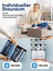 Aufbewahrungsboxen für Wäsche Schubladen Schrank Organizer Produktbild-Vorschau 3
