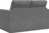 vidaXL Divano letto grigio scuro 122x204x55 cm Velluto Anteprima dell’immagine prodotto 7