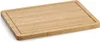 A bamboo cutting board on a white background. Anteprima dell’immagine prodotto