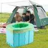 Tragbare Klapptoilette,Camping-Toiletten Klappbarer Produktbild-Vorschau 1