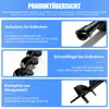 L800mm Ø80mm Erdbohrer mit SDS Plus Adapter für Produktbild-Vorschau 4
