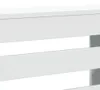 vidaXL Heizkörperverkleidung Weiß 104x20x82 cm Produktbild-Vorschau 6