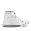 Mustang Damen Canvas High Top Sneaker Weiß Produktbild-Vorschau 36