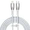 Câble Usb-C Do Lightning Baseus Glimmer, 20W, 1M (Biały) Voir les images du produit 27