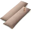 NatureMark 2er Set Jersey Kissenbezüge – 100% Baumwolle – Produktbild-Vorschau 1