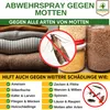 Motten Abwehrspray Power-Konzentrat 500 ml – Mottenschutz Produktbild-Vorschau 2