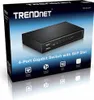 Trendnet TEG-S51SFP Netzwerk-Switch Unmanaged Gigabit Náhľad obrázku produktu 7
