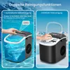 Eiswürfelmaschine, Eiswürfelbereiter, Eismaschine, 2 Größen Produktbild-Vorschau 4