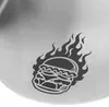 com-four® Burgerpresse aus Edelstahl - 14 cm Burger Smasher Produktbild-Vorschau 7