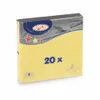1000x Servietten 33 x 33 cm 1/4-Falz 3-lagig gelb Produktbild-Vorschau 2