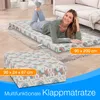 ELONEO Klappmatratze 90x200cm, 8 cm hoch, Gästematratze Produktbild-Vorschau 2