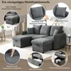 U-Form Ecksofa mit Staufunktion & Schlaffunktion - Inkl. Produktbild-Vorschau 3