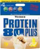 The image shows the front packaging of a protein powder product. Produktbild-Vorschau