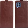 Mobigear  Samsung Galaxy M22 Hülle Flipcase - Braun Produktbild-Vorschau 1