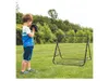 HOMCOM Fußball Rebounder Kickback Tor Rückprallwand Netz Produktbild-Vorschau 11
