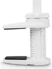 A close-up shot of a white camera mount clamp. Anteprima dell’immagine prodotto