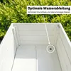 IvoQ Holz-Pflanzkasten Outdoor - Großer rechteckiger Produktbild-Vorschau 5