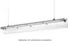A suspended light fixture with a diffuser. Podgląd zdjęcia produktu
