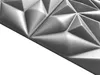 deccart ONYX 3D Wandpaneele Schaumstoff Grau 50x50cm Produktbild-Vorschau 6