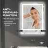 specchio illuminato a LED kleankin, specchio da parete Anteprima dell’immagine prodotto 6